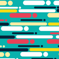 geometric figures and colors pattern background