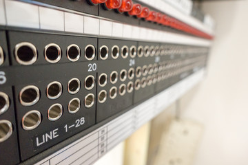 telecommunication patch panel