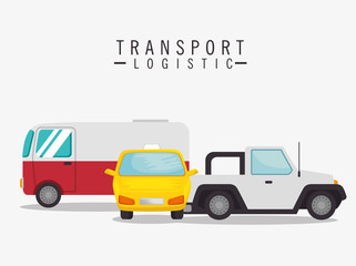transport logistic set vehicles