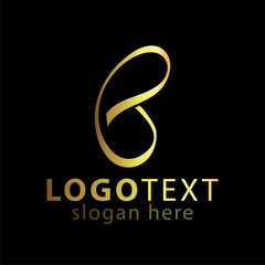 B letter logo icon vector template