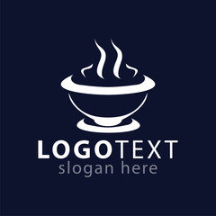 bowl logo icon vector template