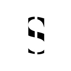 letter s logo vector