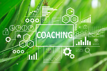 Coaching in Business Concept