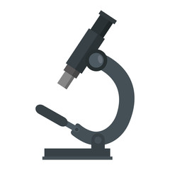 microscope laboratory isolated icon