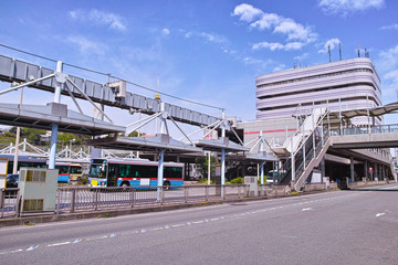 大船駅東口の風景
