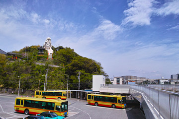 大船駅西口の風景
