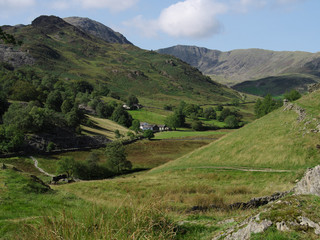 Fototapeta premium 湖水地方の風景