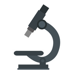 microscope laboratory isolated icon