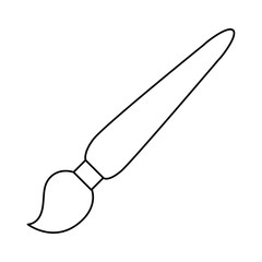 paint brush isolated icon
