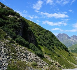 Fototapeta na wymiar Berg Berge Panorama