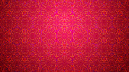 Background with a colorful, diverse cyclic pattern.