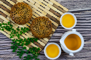 Mid-Autumn Festival - moon cakes and tea