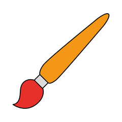 paint brush isolated icon