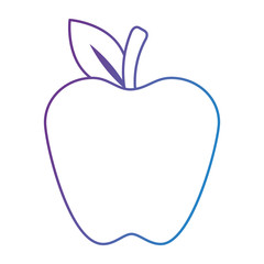 apple fresh fruit icon