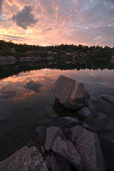 Огненый закат