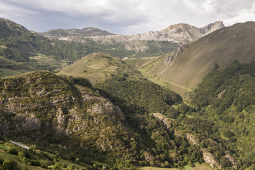 Natural Park of Somiedo in the mountains of Asturias, Spain
