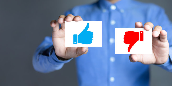 Customer service experience and satisfaction survey concept