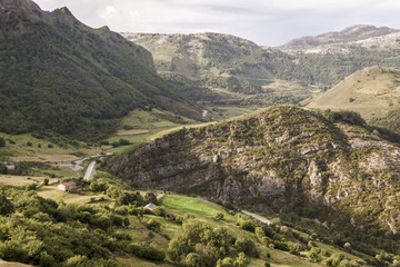 Natural Park of Somiedo in the mountains of Asturias, Spain