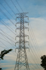 high voltage post