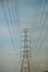 high voltage post