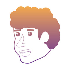 cartoon man icon