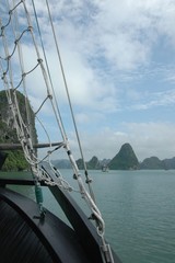 Luxury cruise in Ha Long Baie, Vietnam