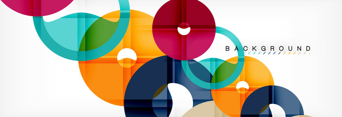 Modern geometrical abstract background