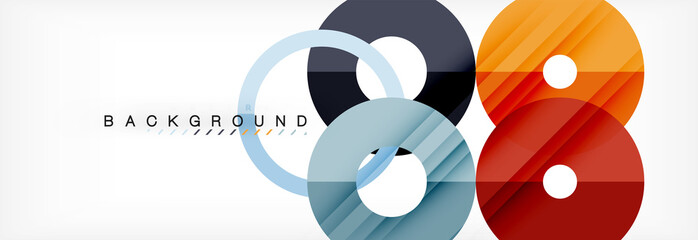 Modern geometrical abstract background