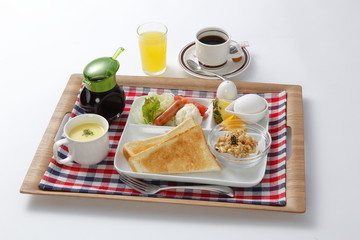 モーニング　breakfast　洋食　朝ごはん