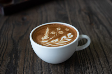 white coffee cup