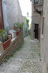 Fototapeta na wymiar Sicile, village perché de Erice