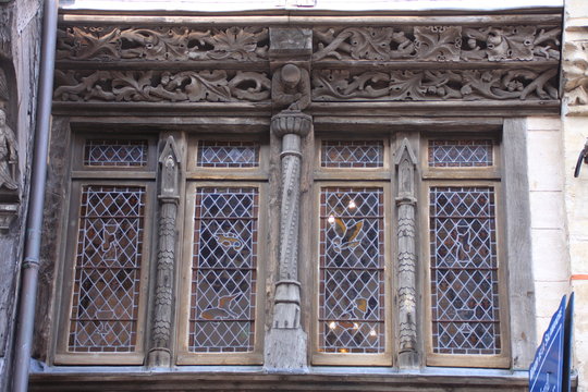 une façade décorée à Etretat