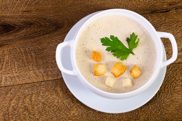 Mushroom cream soup