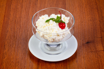 Tasty cottage cheese