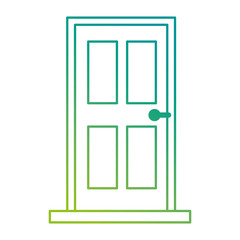 room door isolated icon