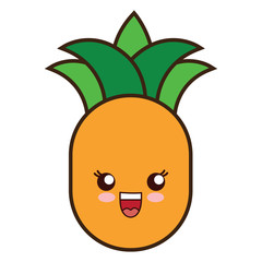 Kawaii fruits design
