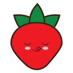 Kawaii fruits design
