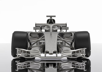 F1 car radiography / 3D render of an F1 car 
