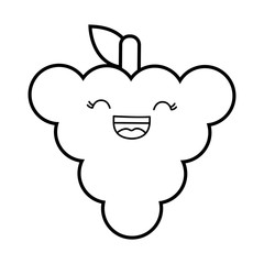 Kawaii fruits design