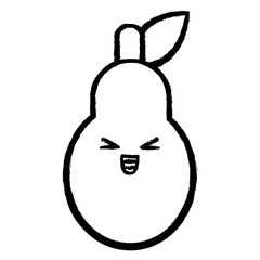 kawaii fruits design