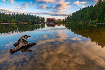 Mummelsee At Dawn, Black Forest / Schwarzwald Germany