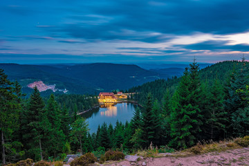 Mummelsee At Night, Black Forest / Schwarzwald Germany