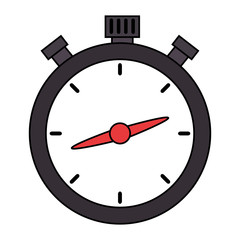 chronometer timer isolated icon