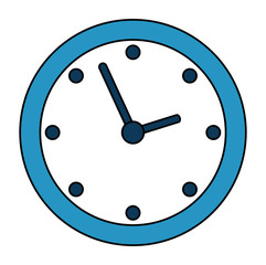 time clock isolated icon