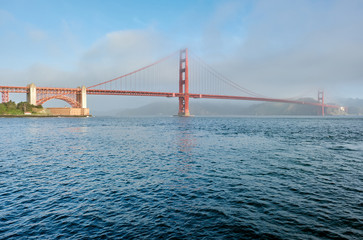 Golden Gate Bridge at morning, San Francisco, California