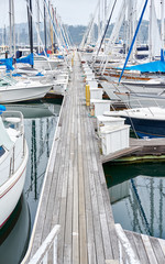 Marina in Sausalito, San Francisco, California © haveseen
