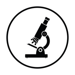 School microscope icon