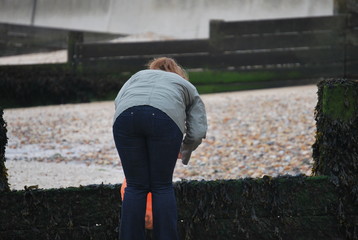 Leysdown-on-sea beach front, England