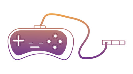 Obraz premium retro game controller icon