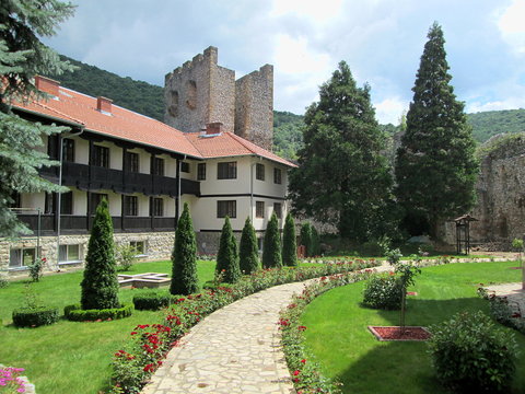 Orthodox Monastery Manasija in Despotovac, Serbia
